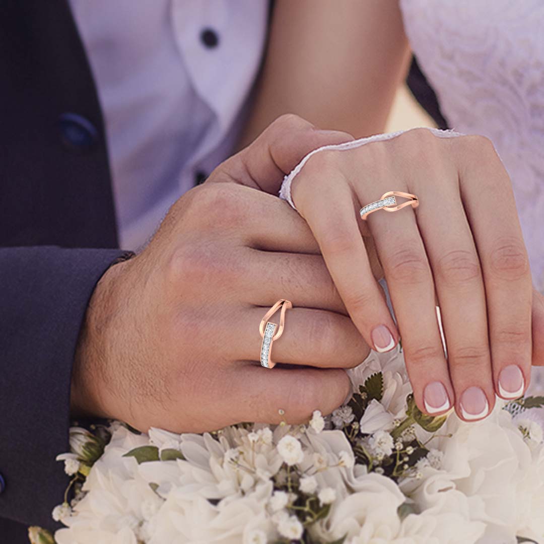 diamond couple rings